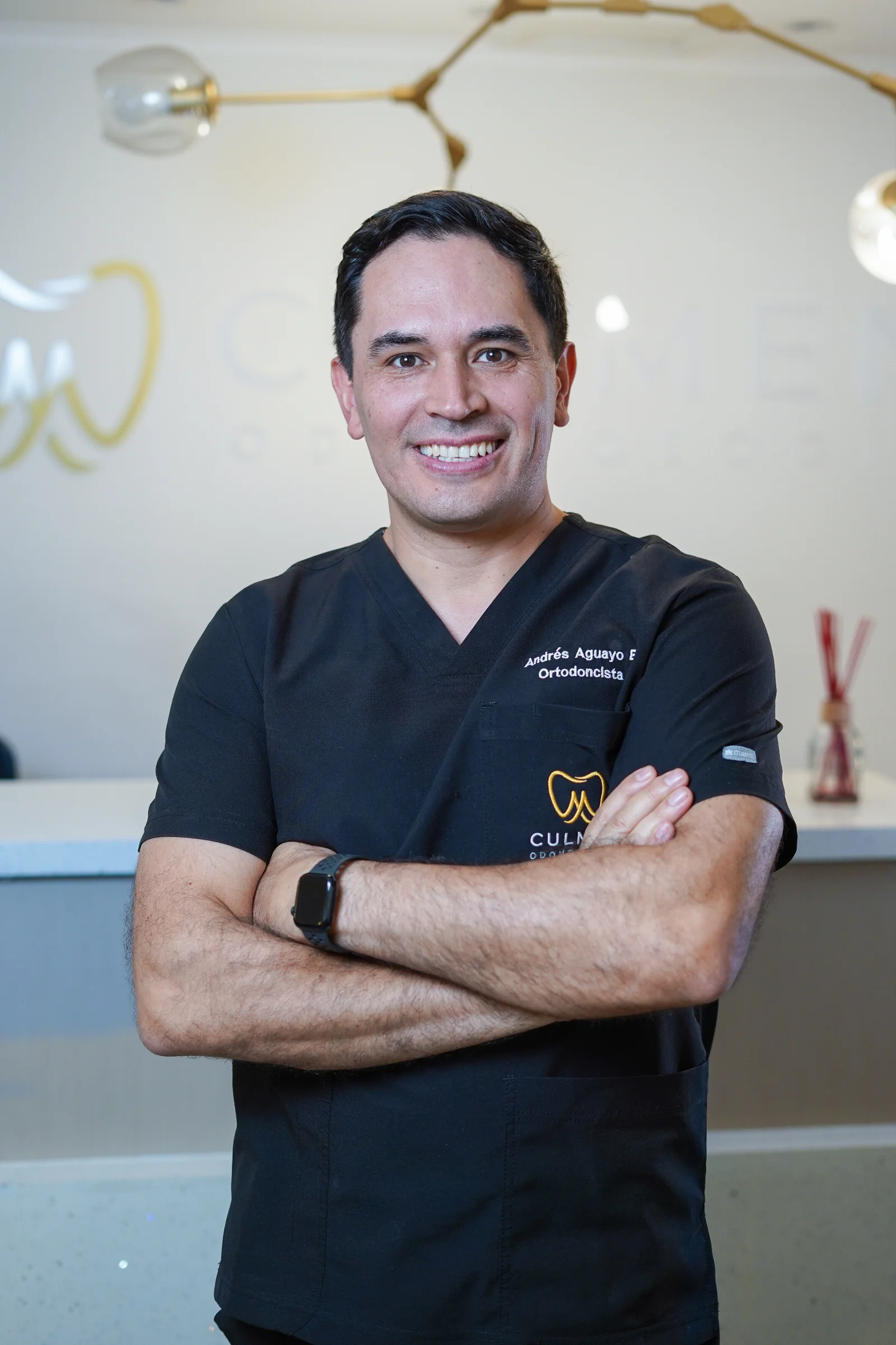 Dr. Andrés Aguayo, dueño de clínica y alumno del curso Claude para Clínicas